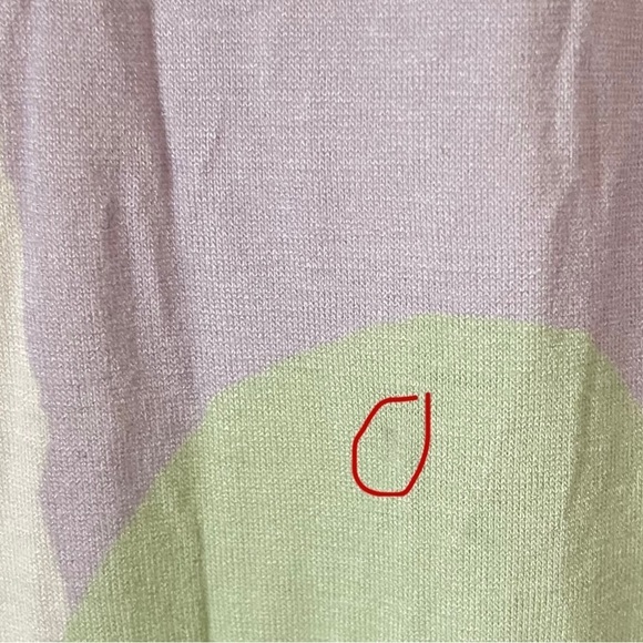 Alice + Olivia Multicolor Abstract Midi Dress - Picture 6 of 8